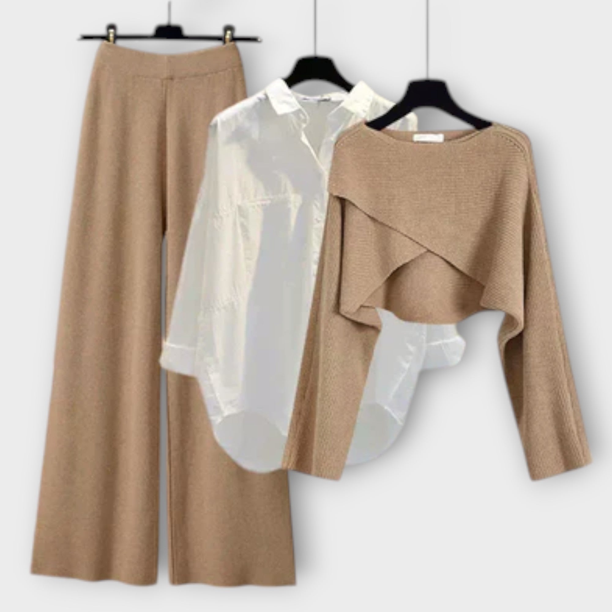 Comfortable three-piece set