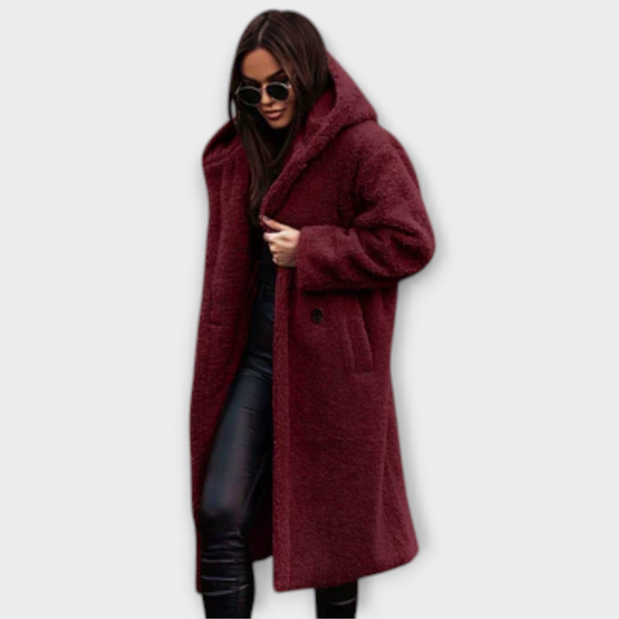 Warm and soft woolen coat