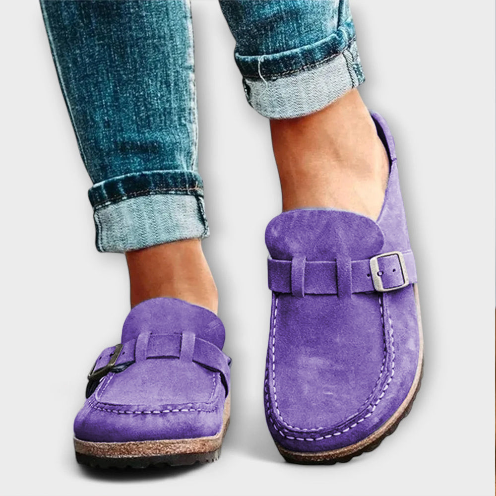 Magdaléna Elegant Orthopedic Moccasins with Decoration