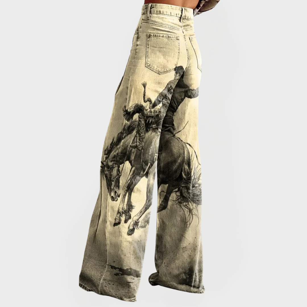 Alice Sophisticated Wide Fit Jeans Western Style