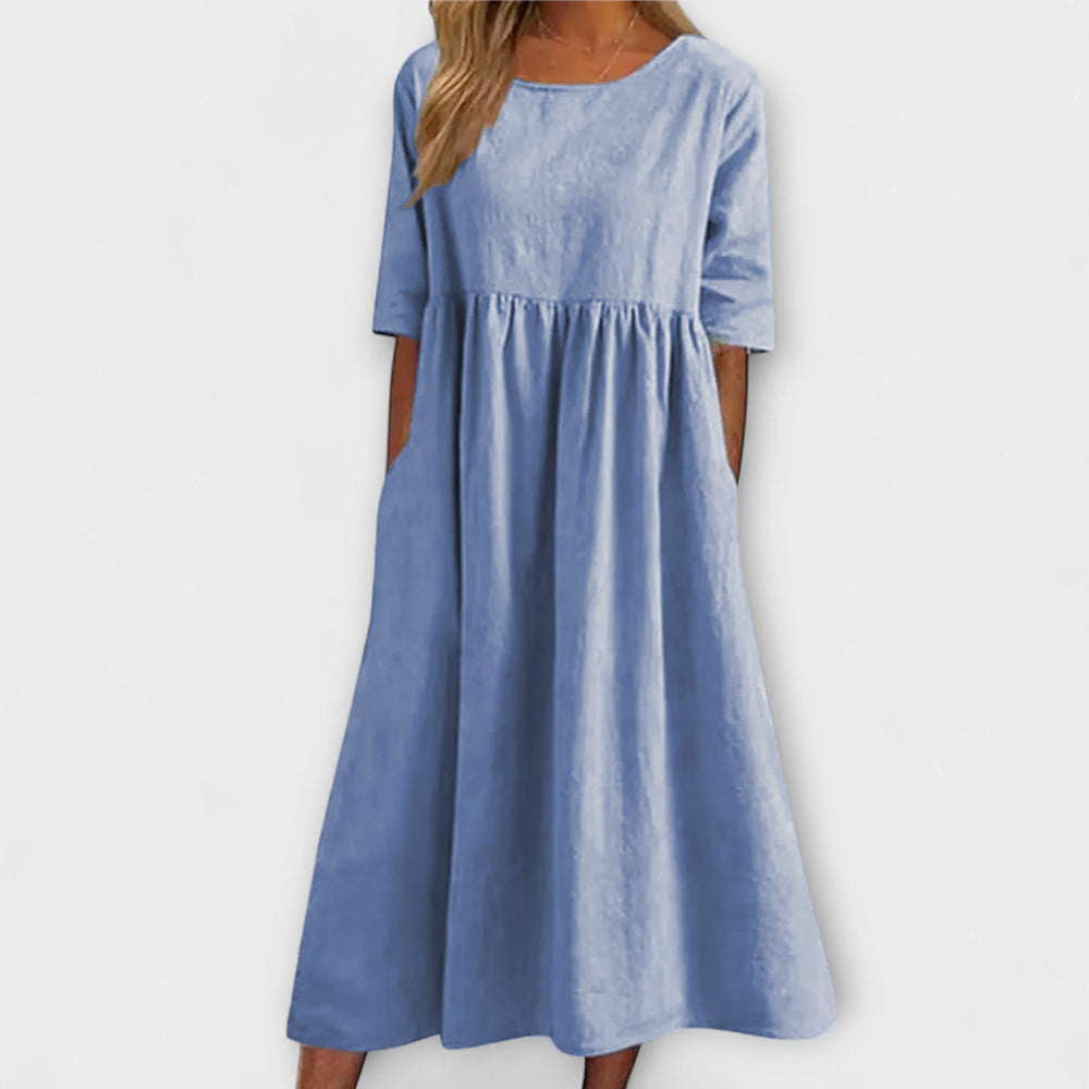 Rochie care ascunde burtica