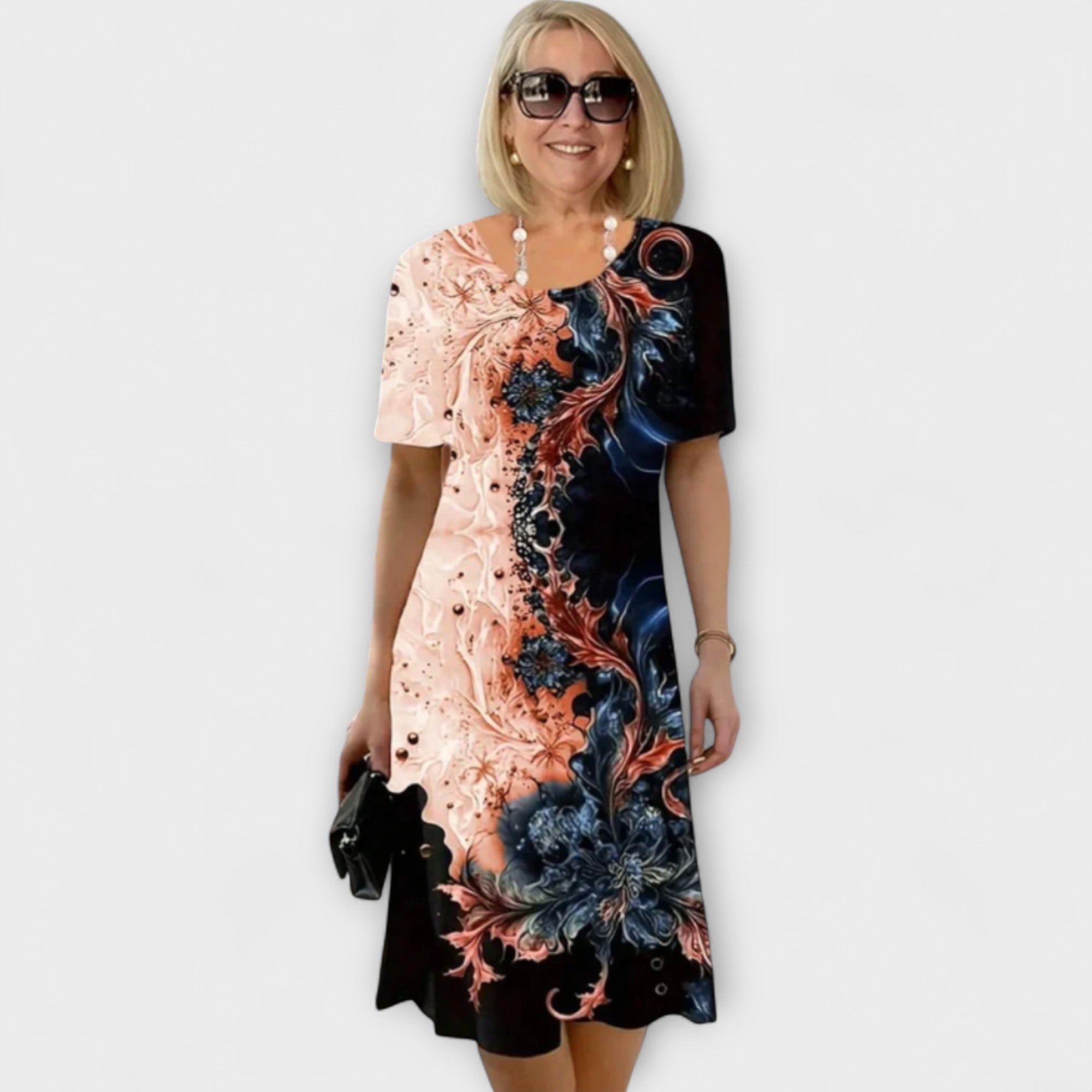 Rochie de vară cu model floral