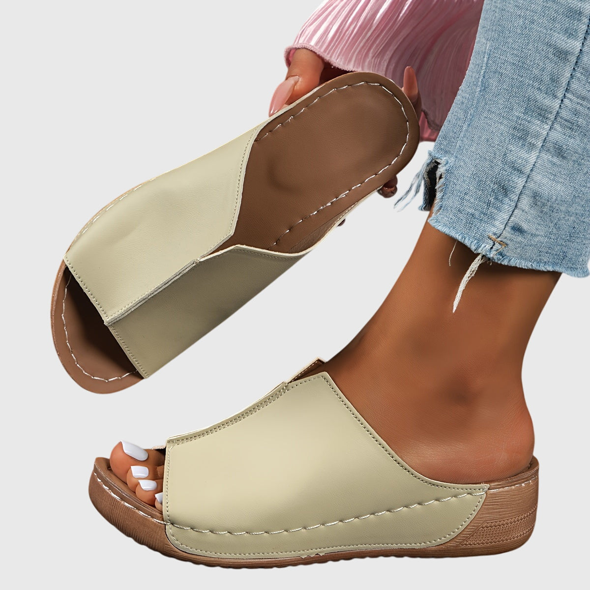 Elegant orthopedic sandals