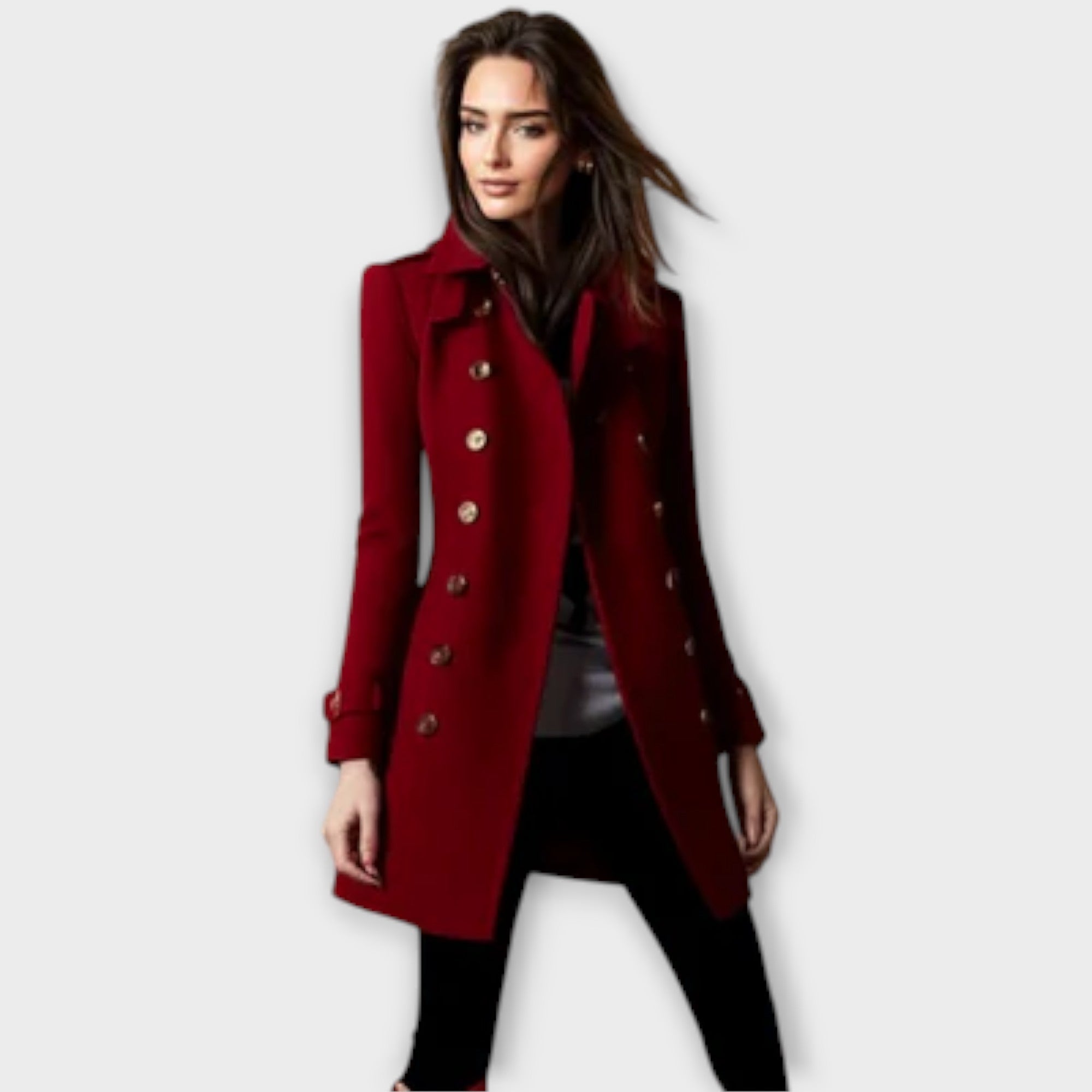 Double trench coat