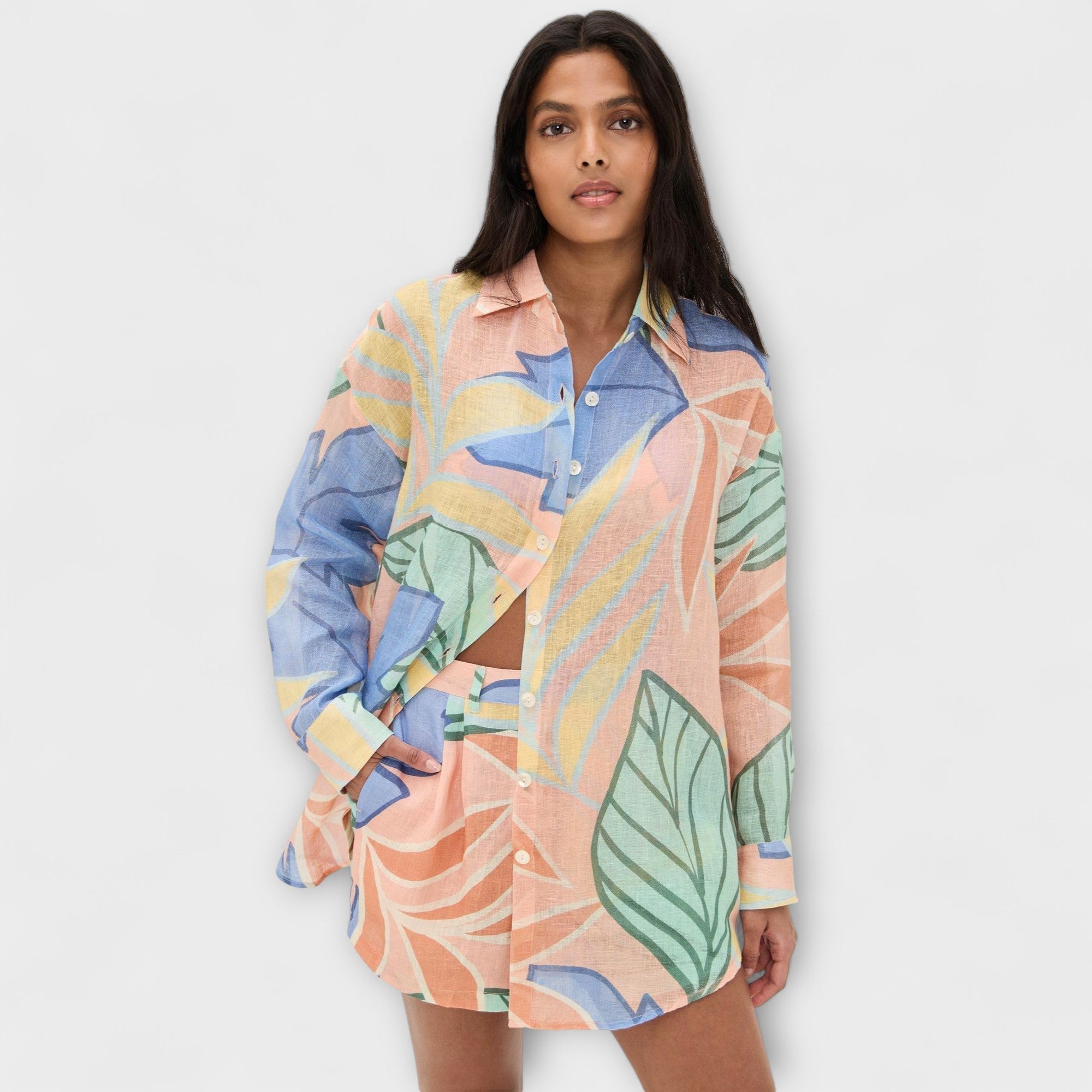 Tropical print short set from Playa Boyfriend
