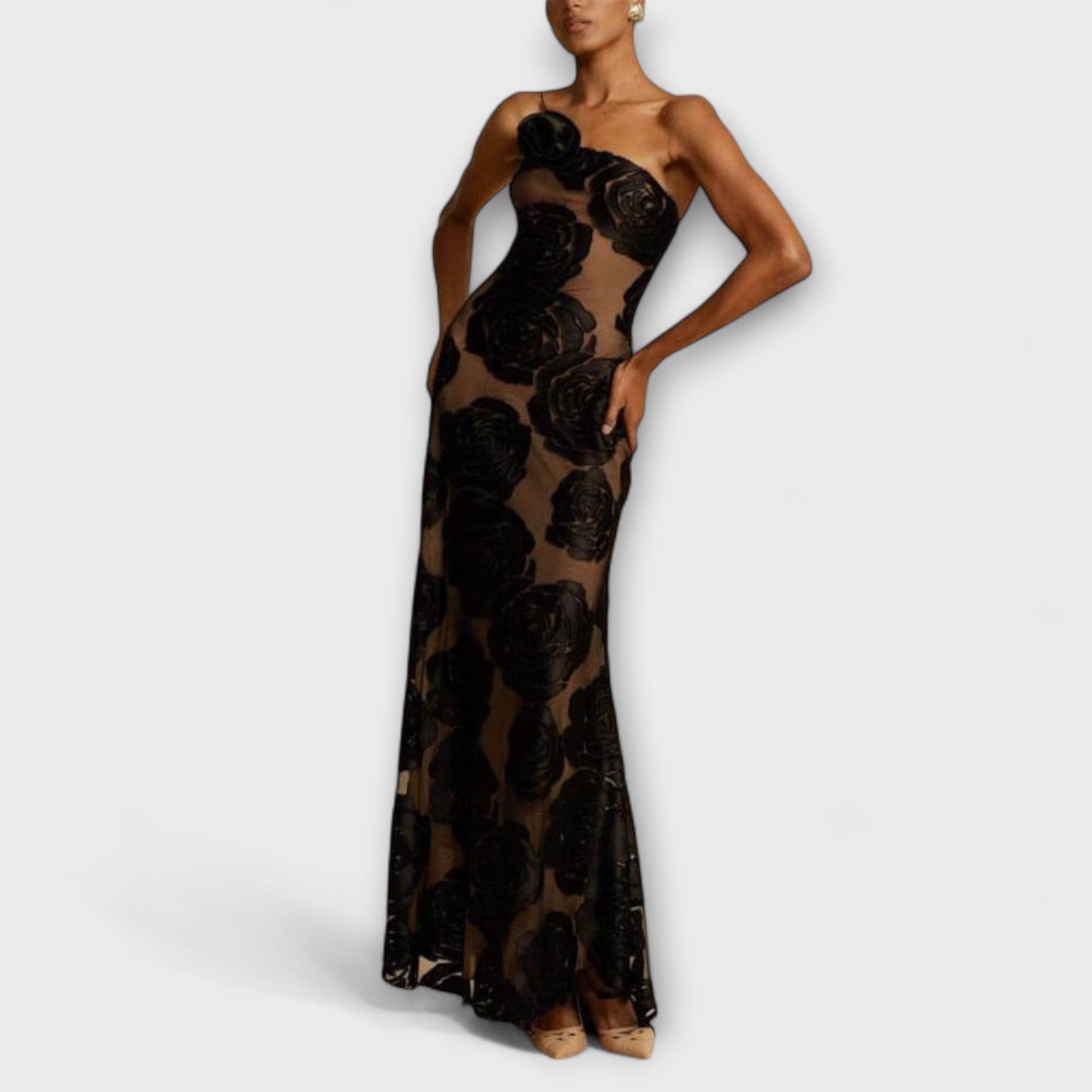 Rochie Maxi cu Flori