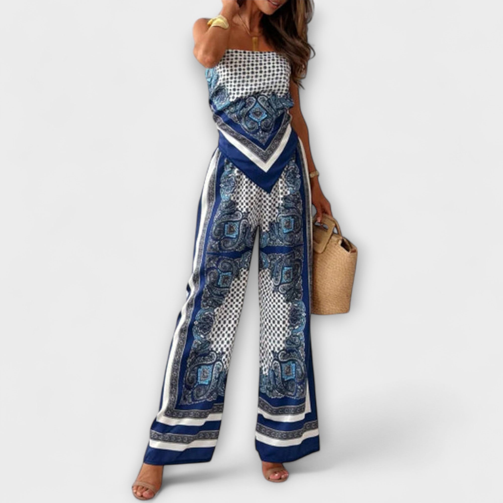 Stylish waistcoat and trousers set