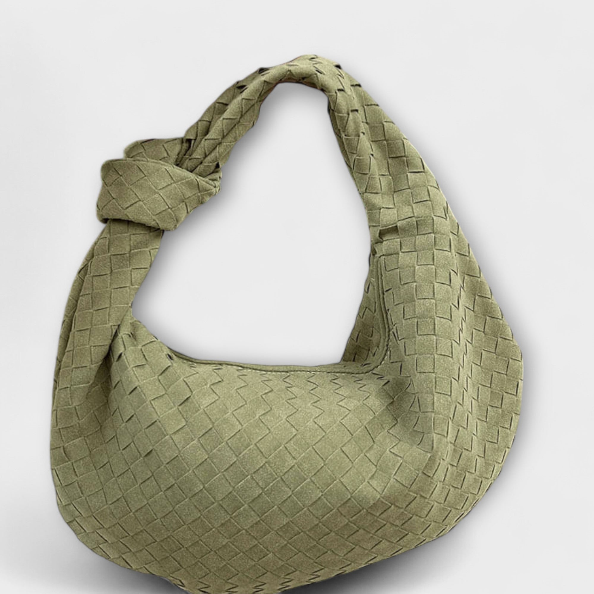 Large knitted bag for women