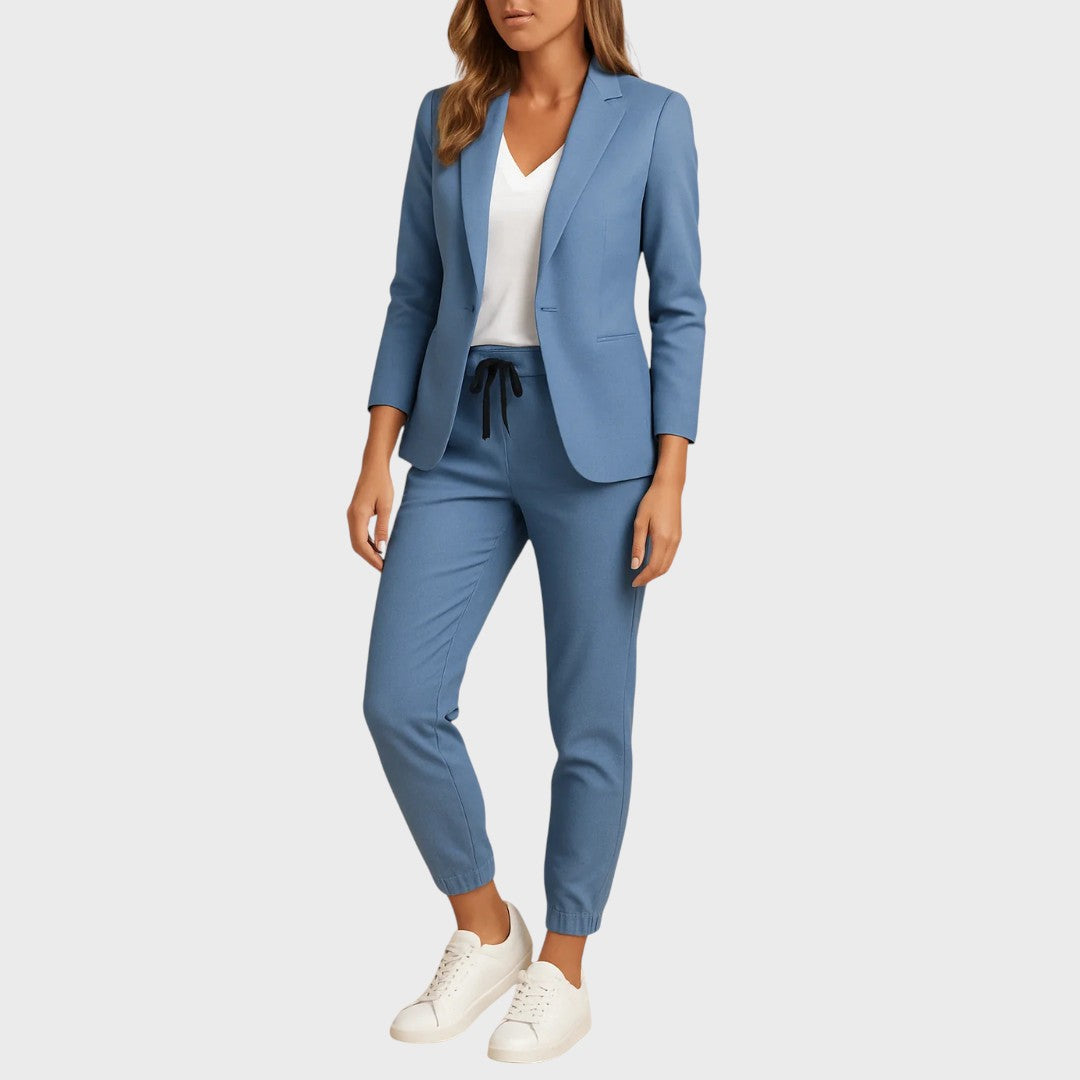 Comfortable jacket and trousers set