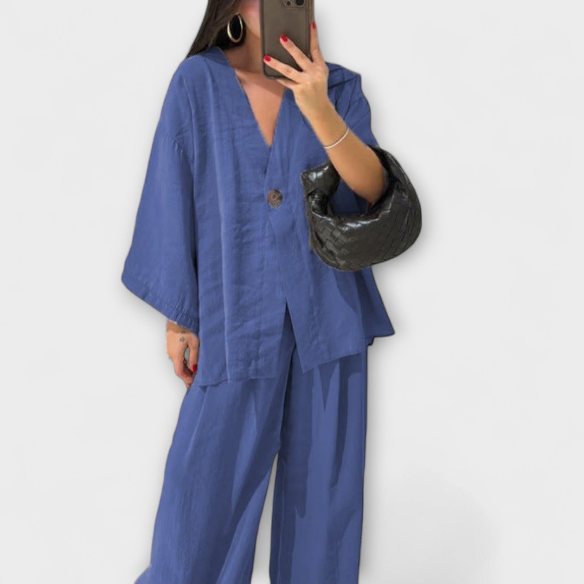 Double layer top and trousers