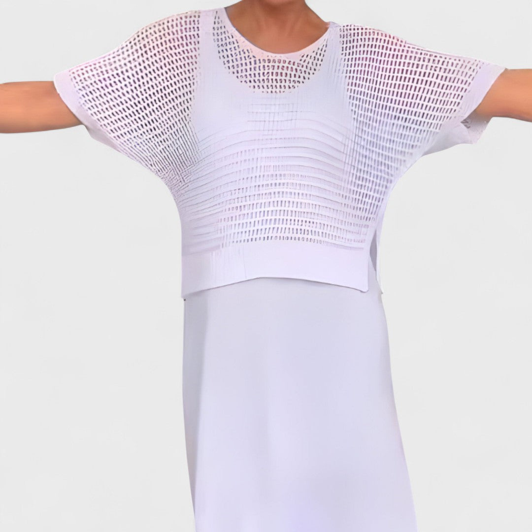Rochie de Vară cu Top Tricotat