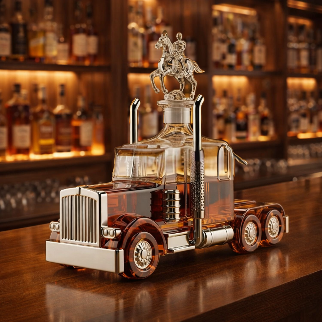 Truck Edition Whiskey Decanter