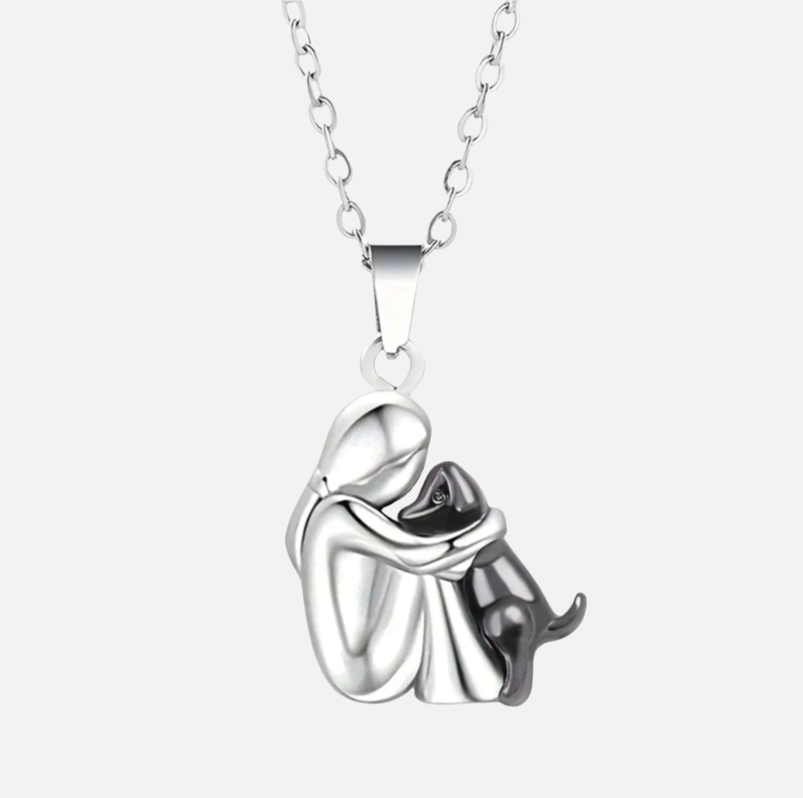 Dog pendant necklace