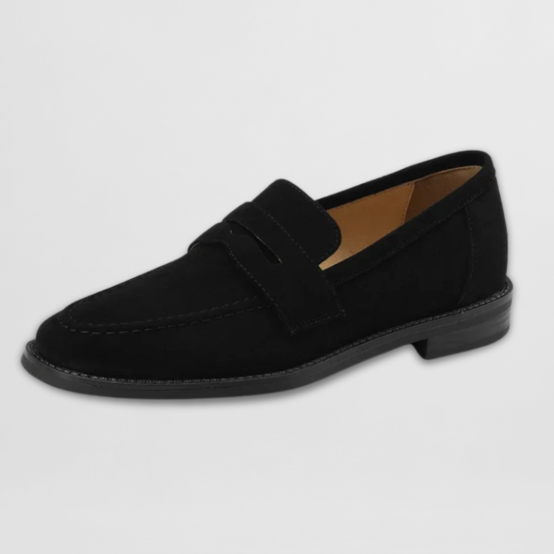 Anna Stylish Comfortable Suede Loafers For Everyday