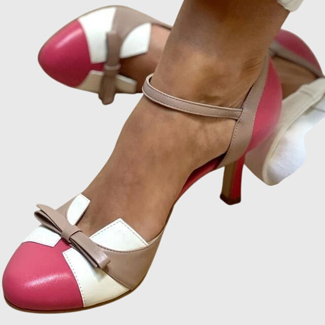 Comfortable heeled sandals