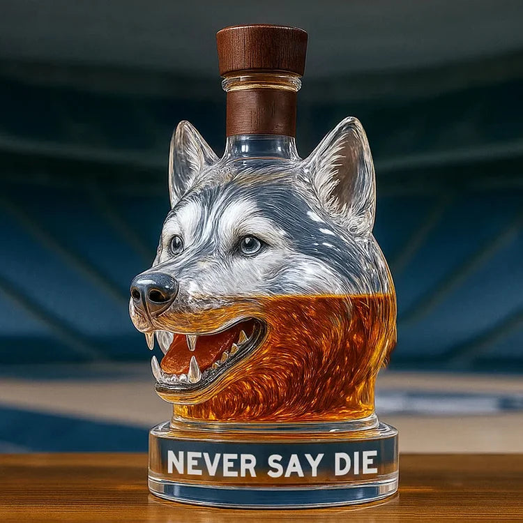 Husky Whiskey Decanter