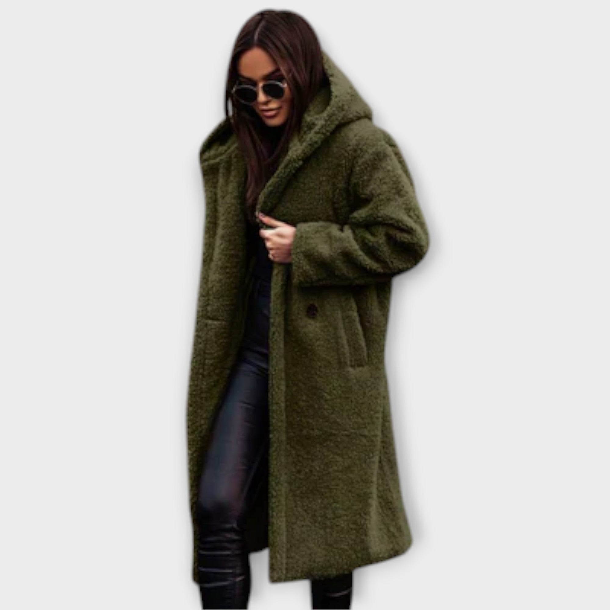 Warm and soft woolen coat