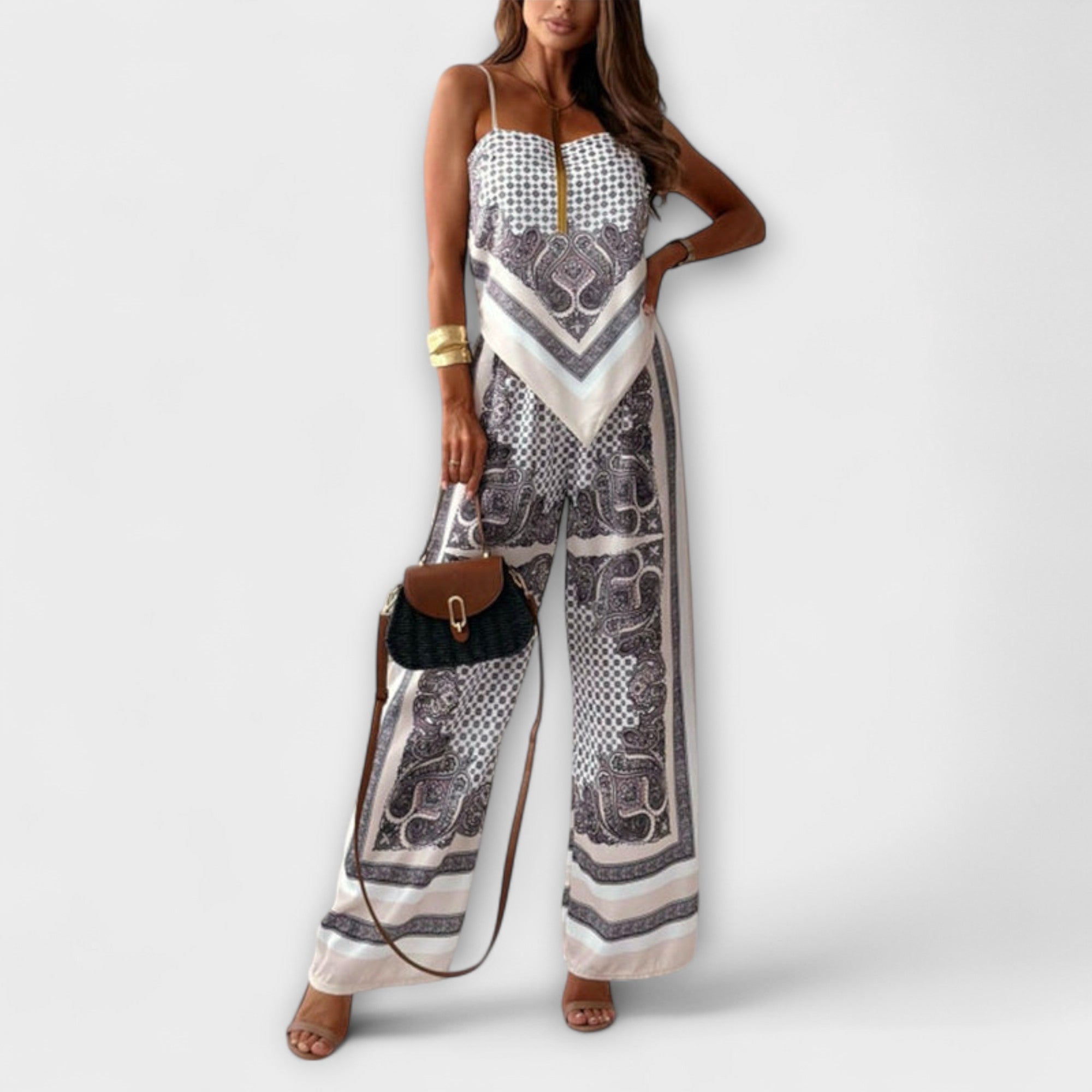 Stylish waistcoat and trousers set
