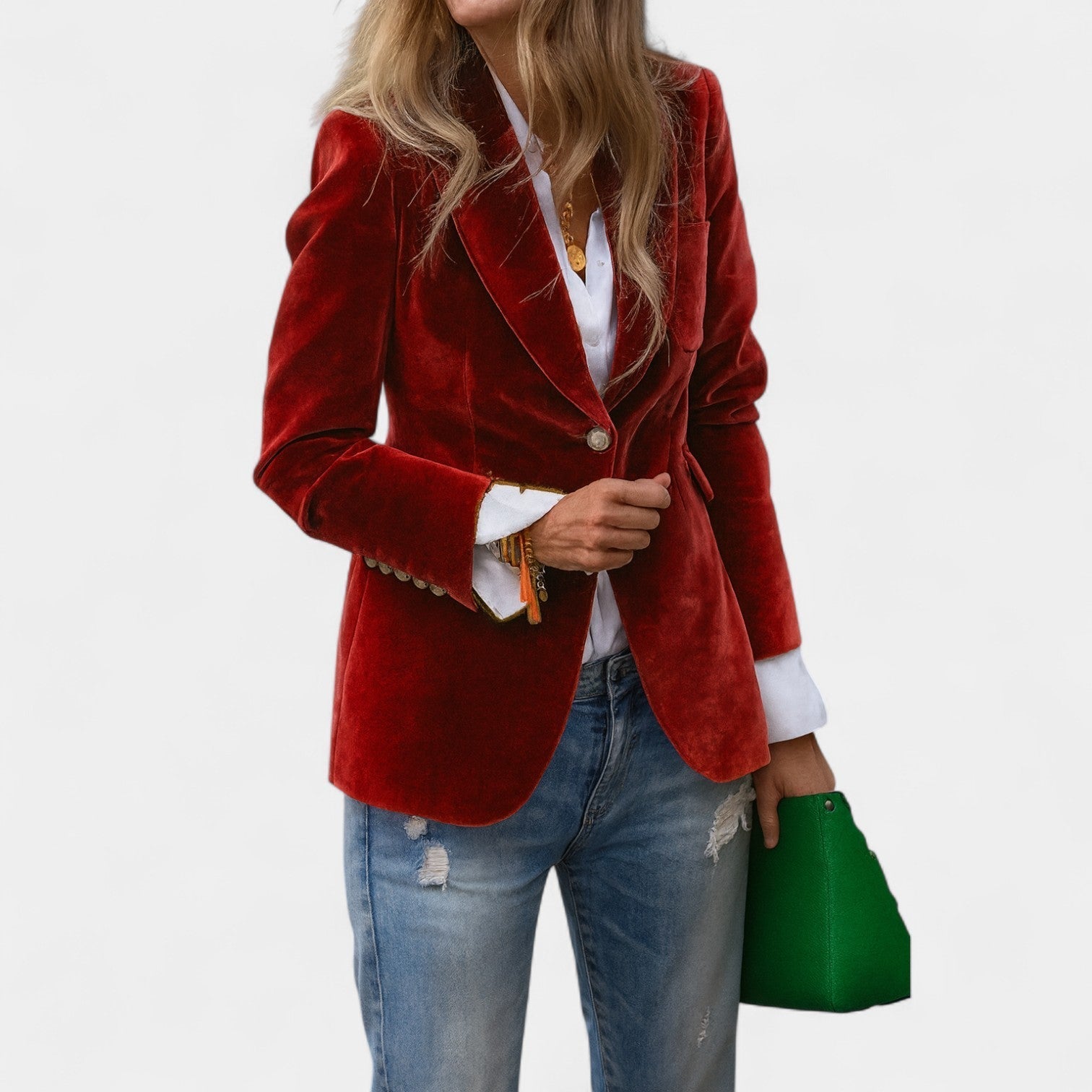 Andrea – Velvet jacket