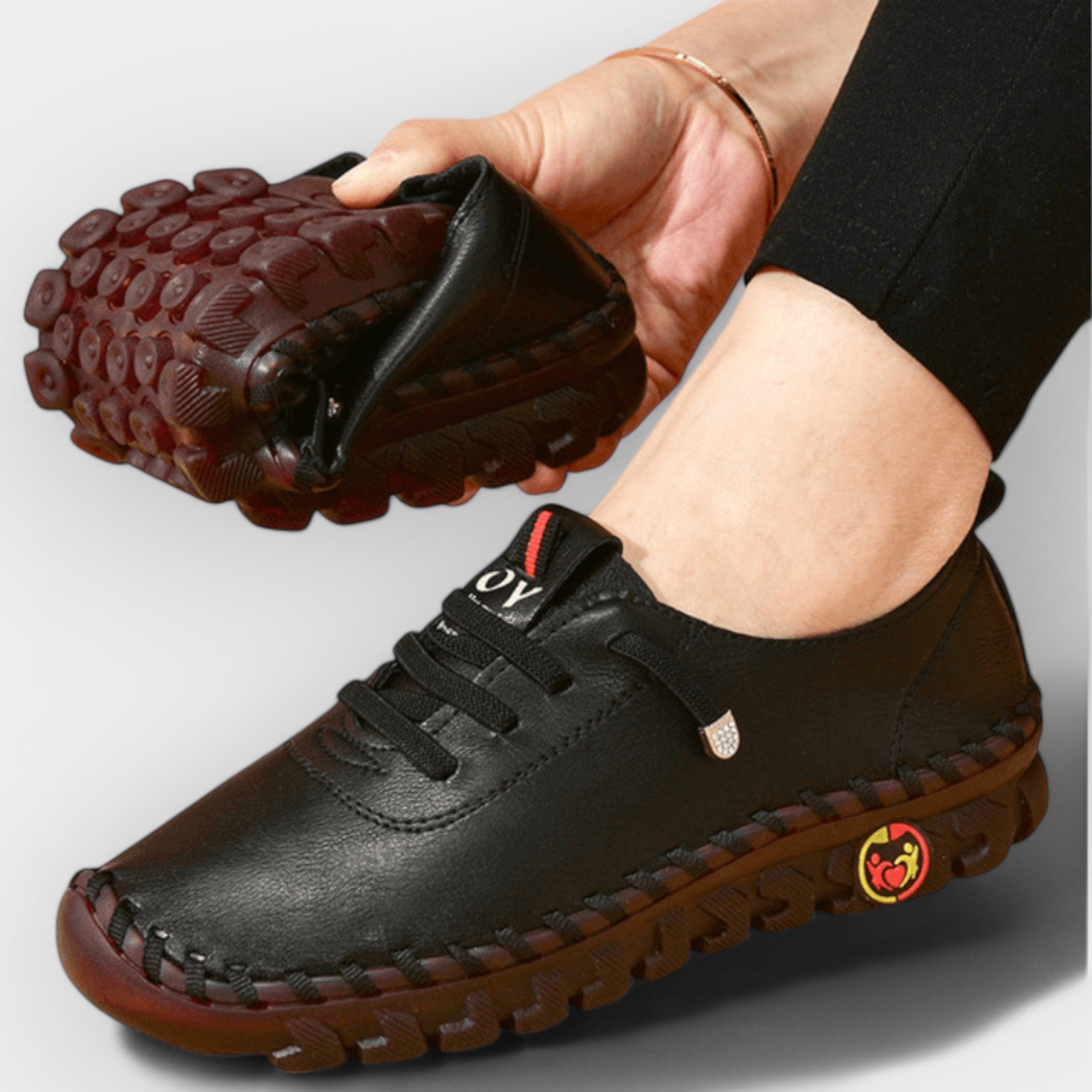 Elegant Veronika Ergonomic Cushioned Moccasins