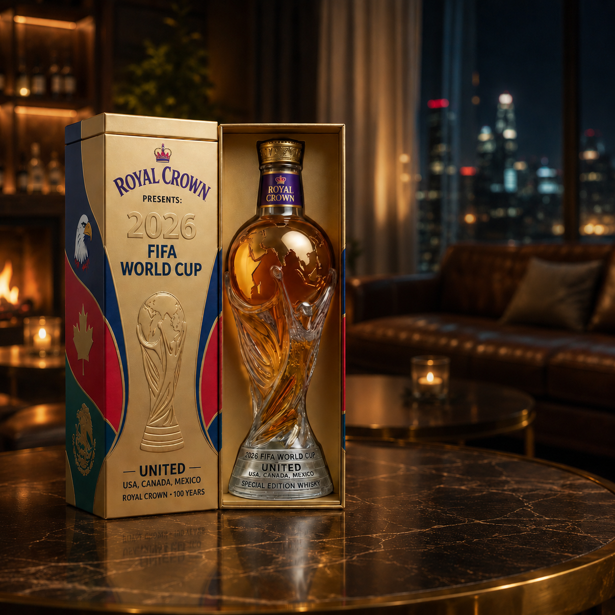 2026 World Cup Edition Whisky Decanter