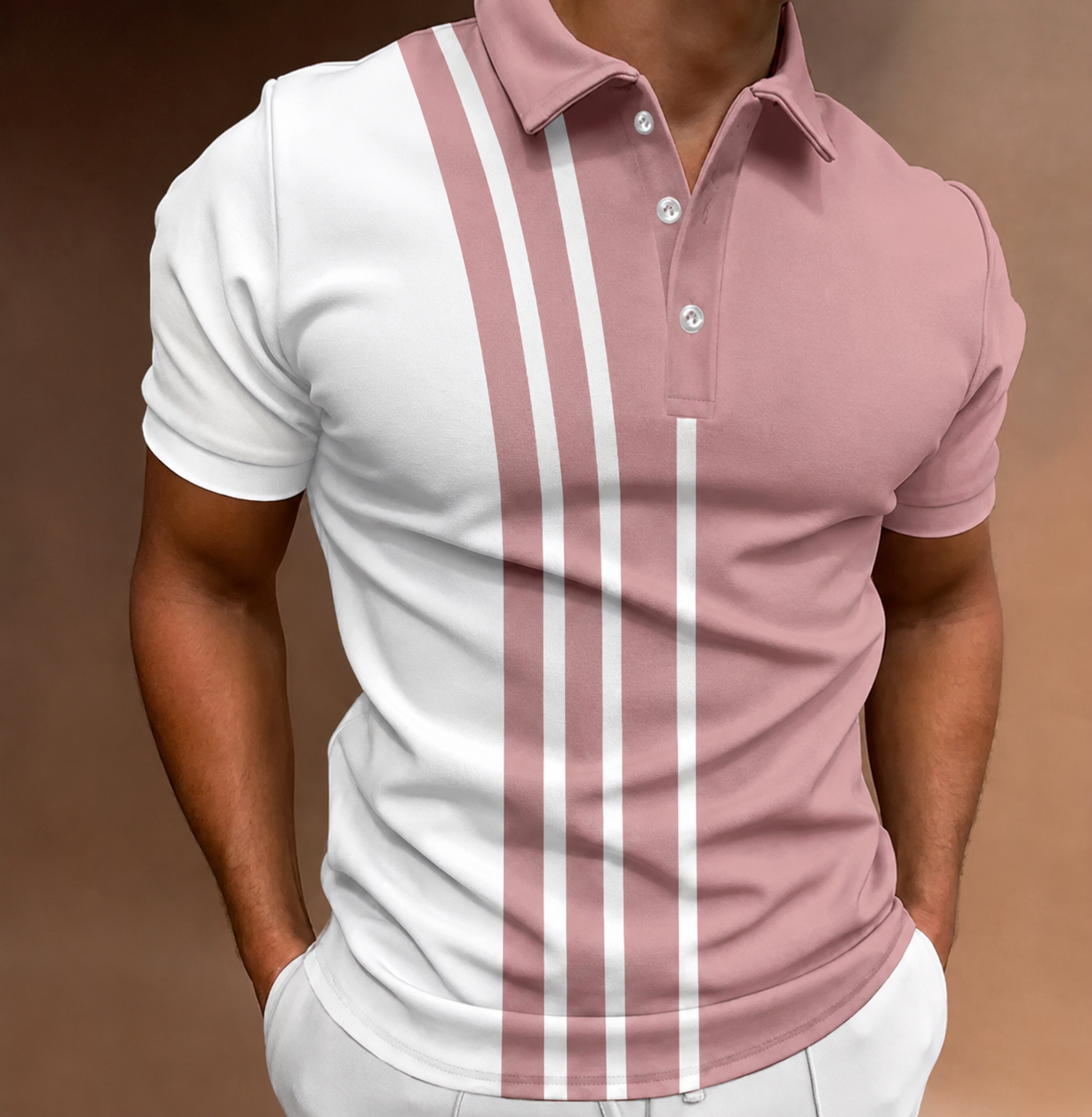 Mason | Elegant Tvåfärgad Polo