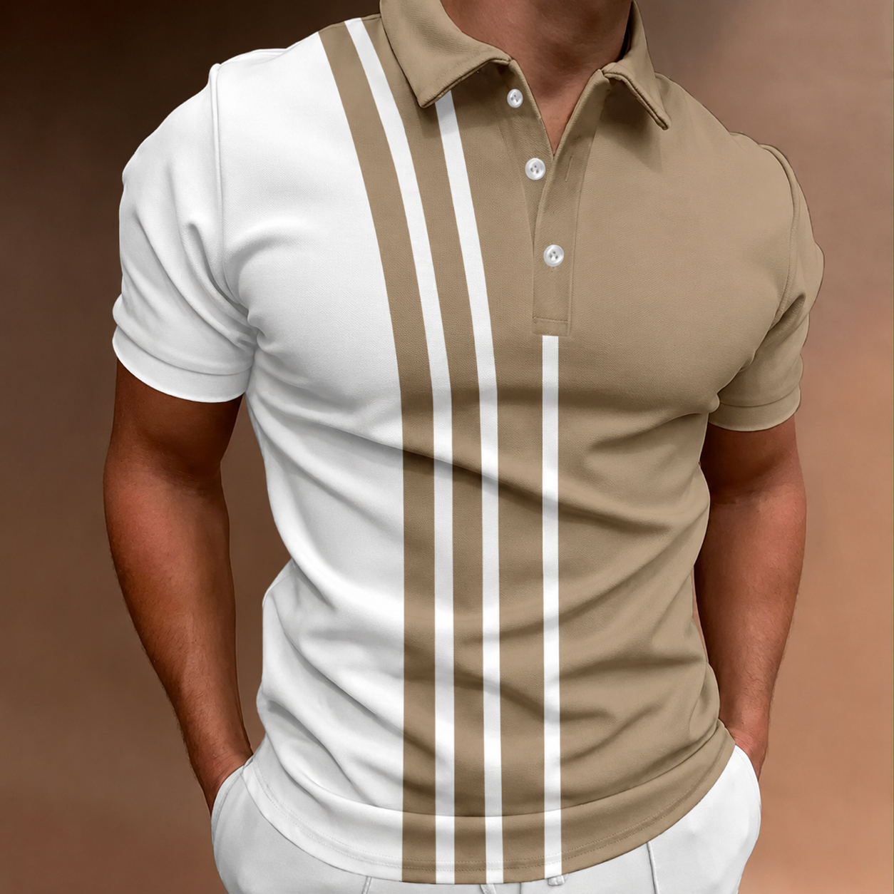 Mason | Elegant Tvåfärgad Polo