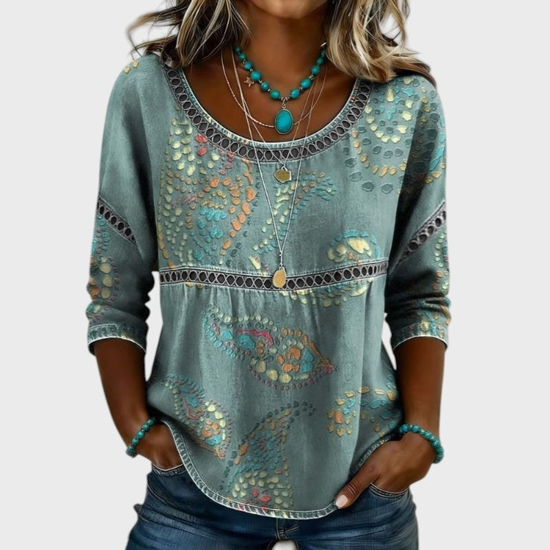 Viktorie - Vintage Casual Blouse