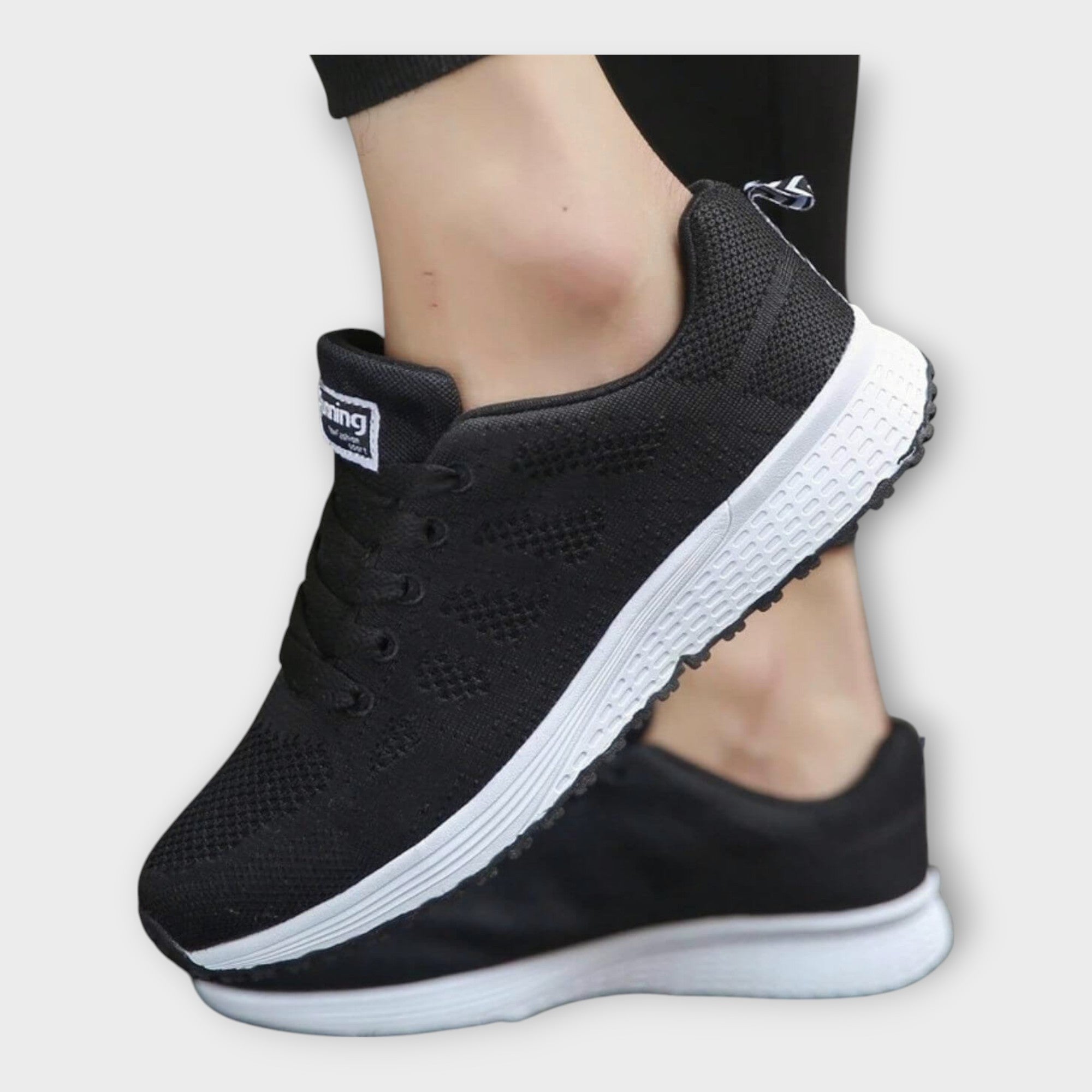 Sabina Elegant Woven Sneakers with Non-Slip Sole
