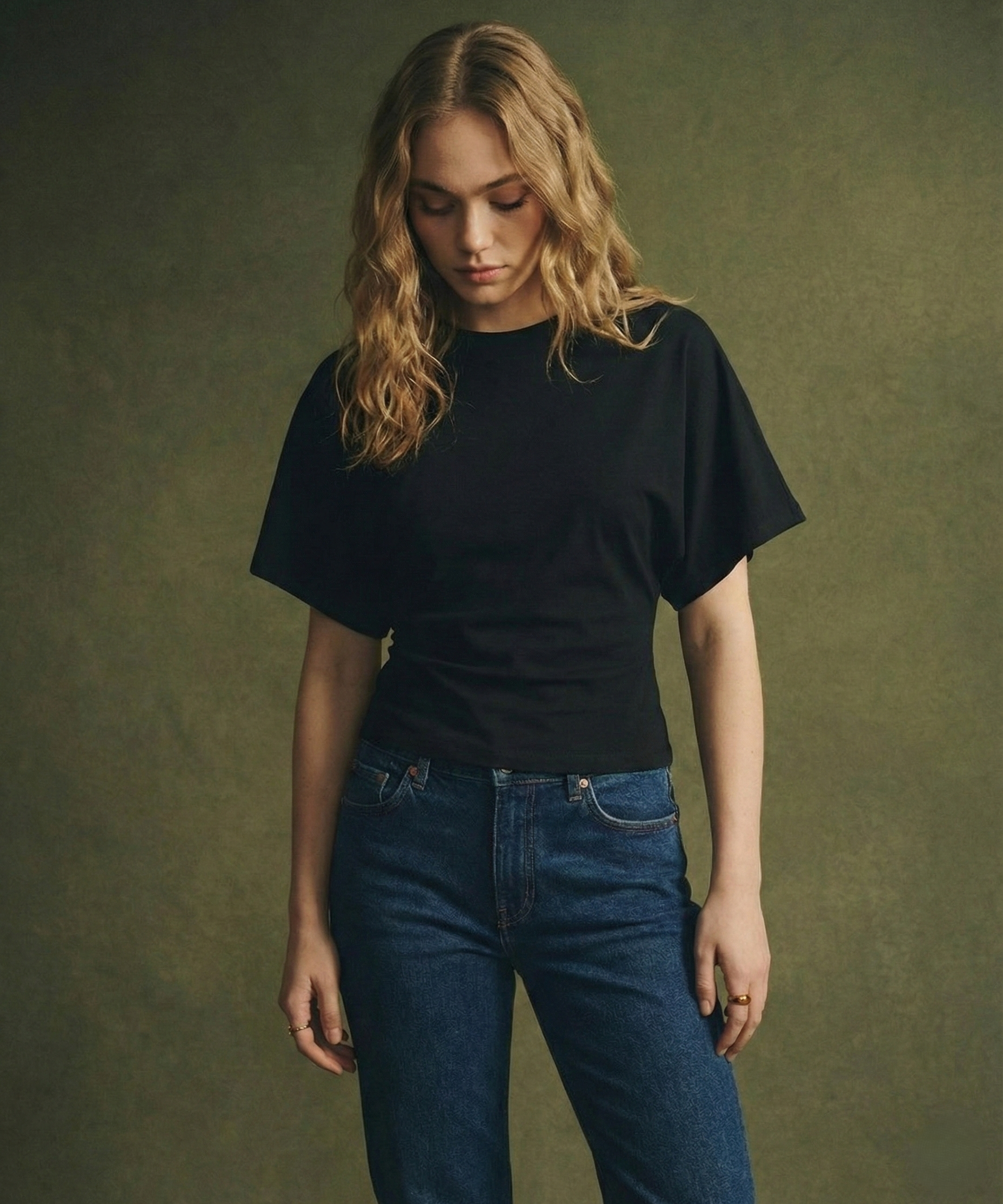 Cotton Arden Drape T-shirt
