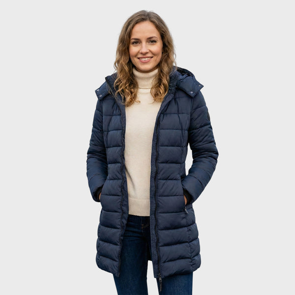 Mathilde Quilted Winter Jacket with Hood