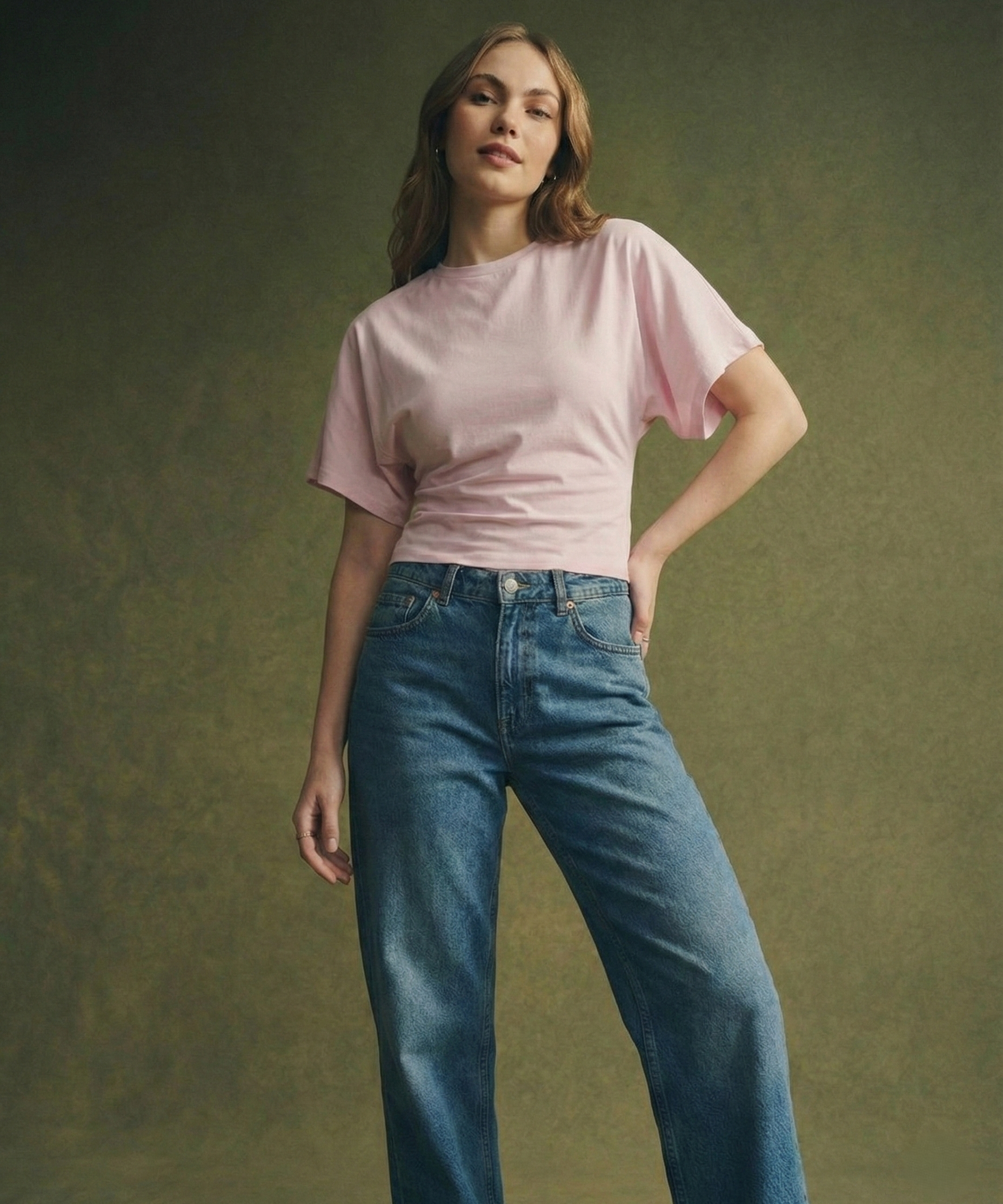 Cotton Arden Drape T-shirt