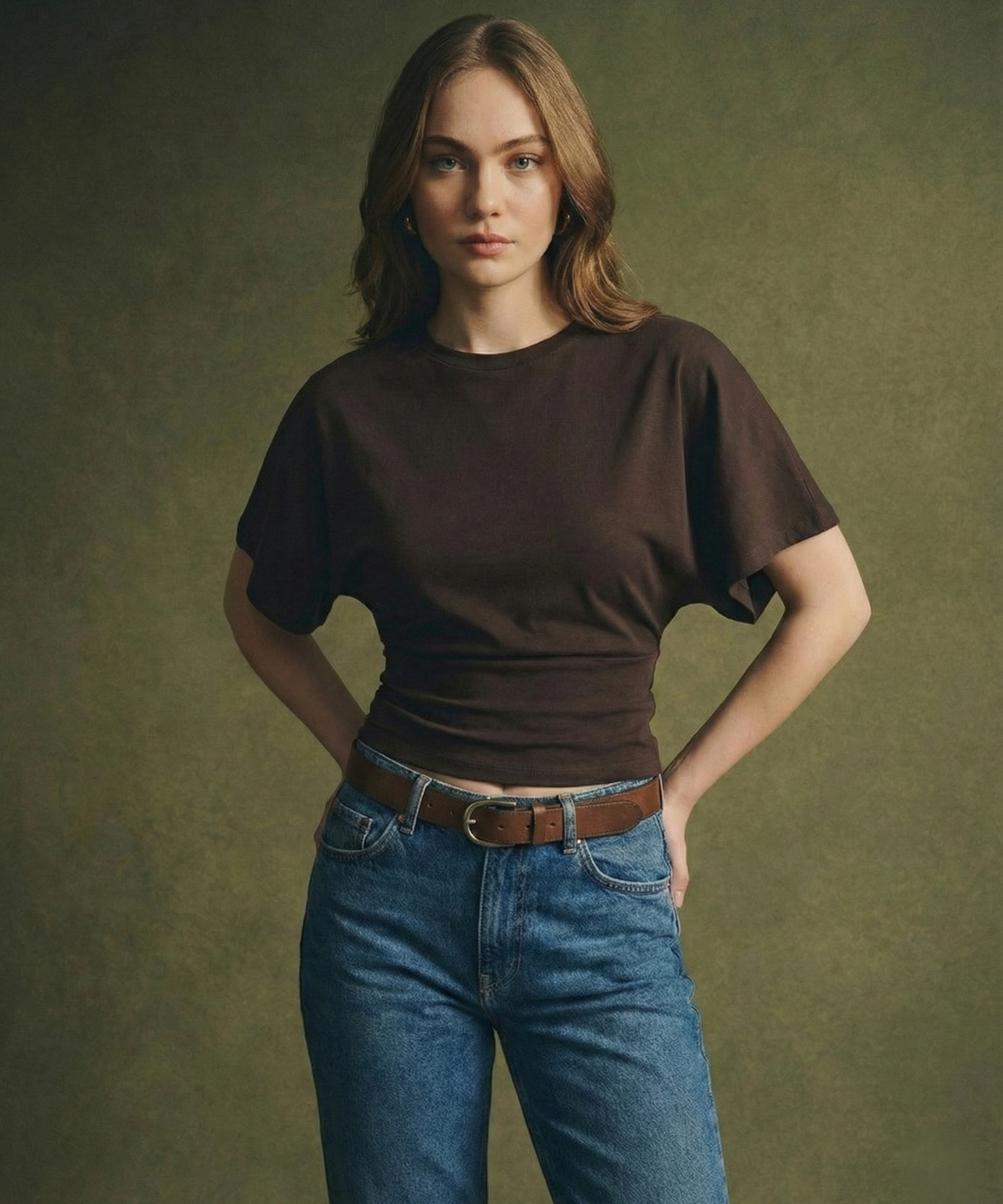 Cotton Arden Drape T-shirt