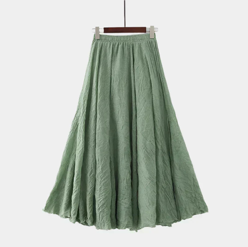 Kristýna Elegant High Waisted Long Skirt