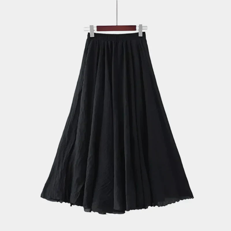 Kristýna Elegant High Waisted Long Skirt