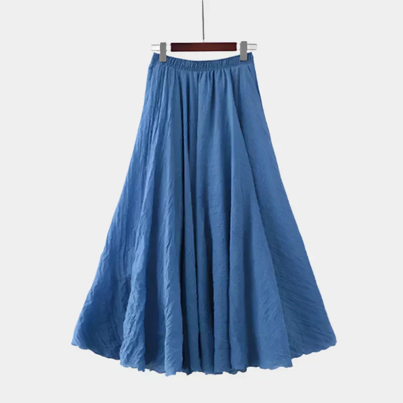 Kristýna Elegant High Waisted Long Skirt