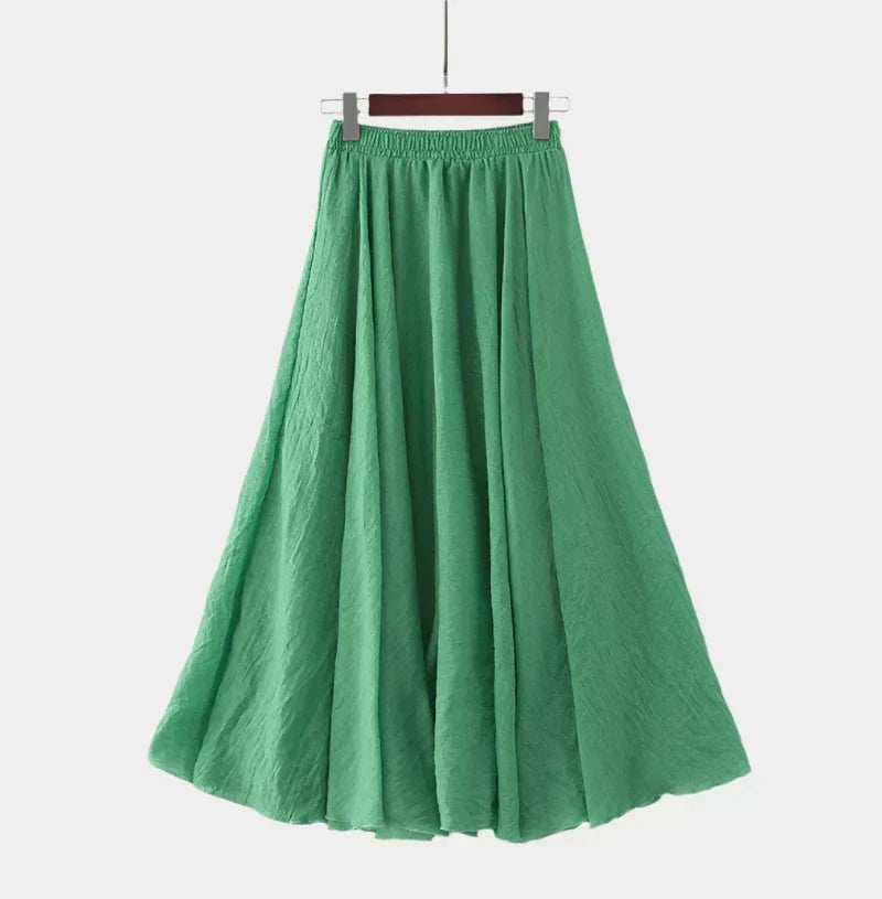 Kristýna Elegant High Waisted Long Skirt