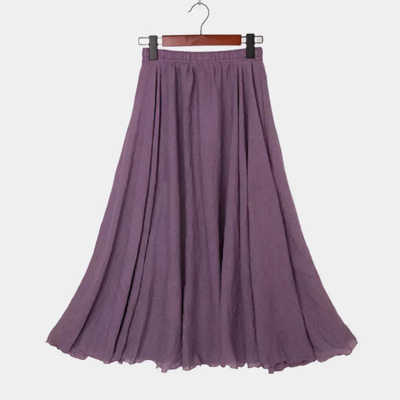 Kristýna Elegant High Waisted Long Skirt