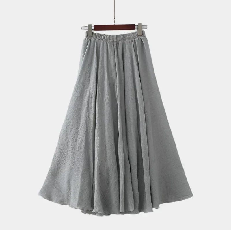 Kristýna Elegant High Waisted Long Skirt