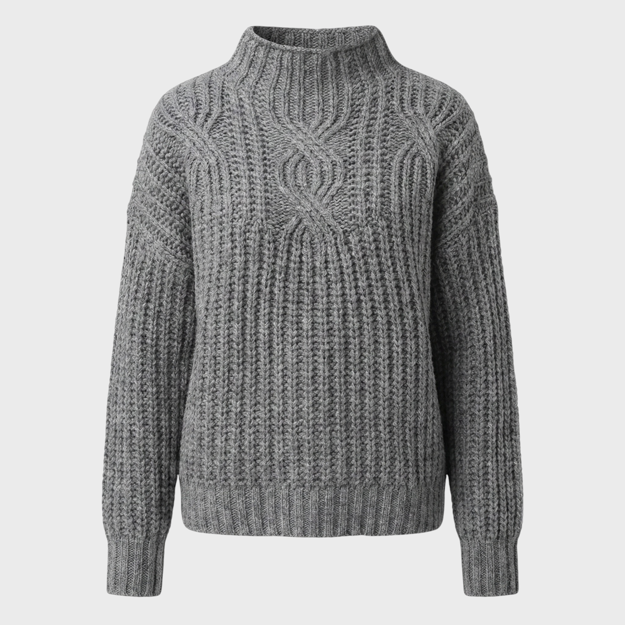 Isla – High Neck Knitted Jumper