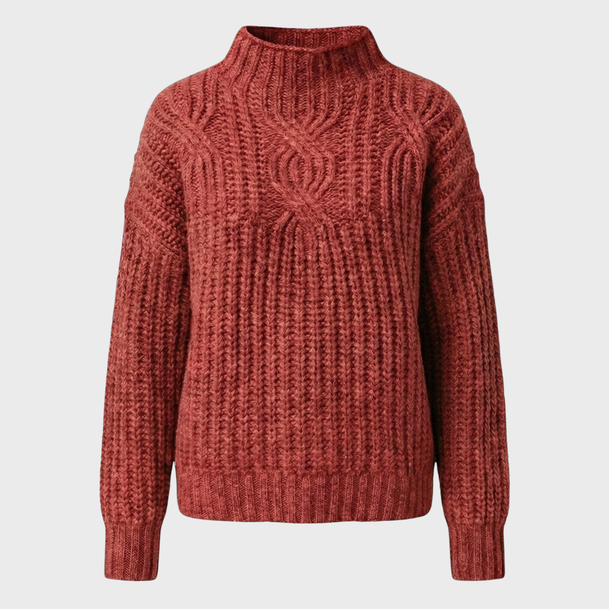 Isla – High Neck Knitted Jumper