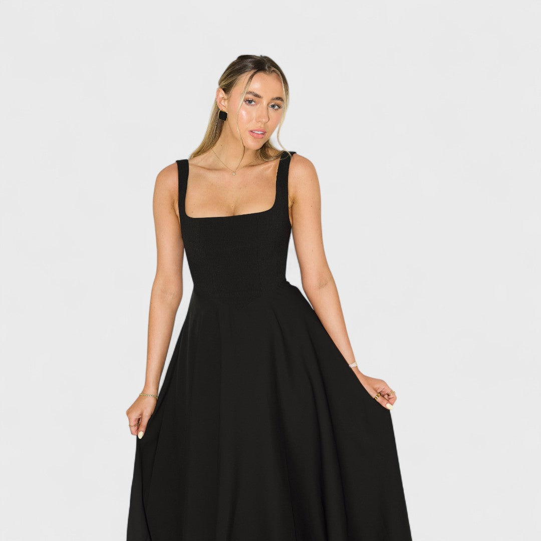 Amelia – Timeless flowy midi dress