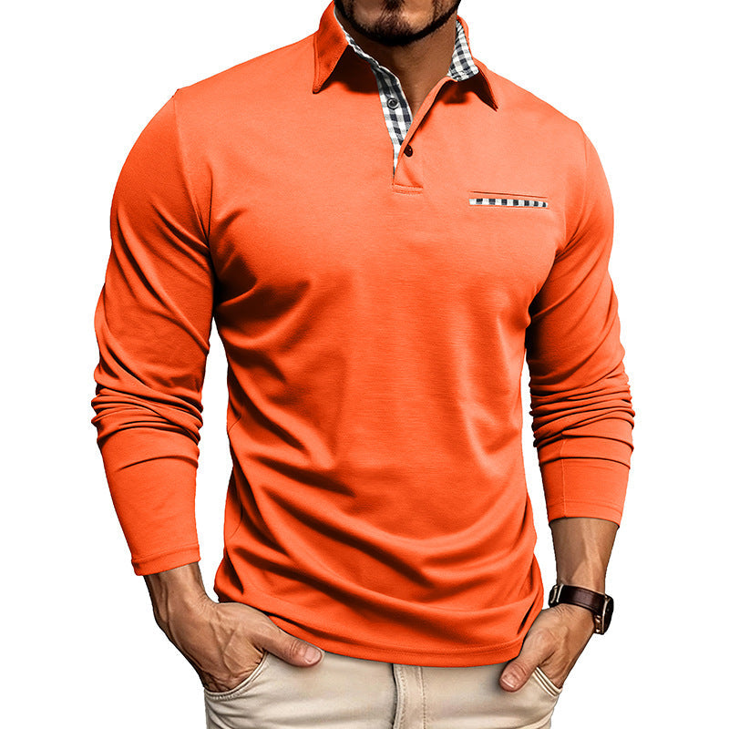 William Premium Långärmad Polo