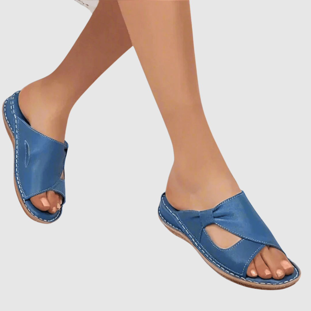 Gaelle - Comfortable leather sandals