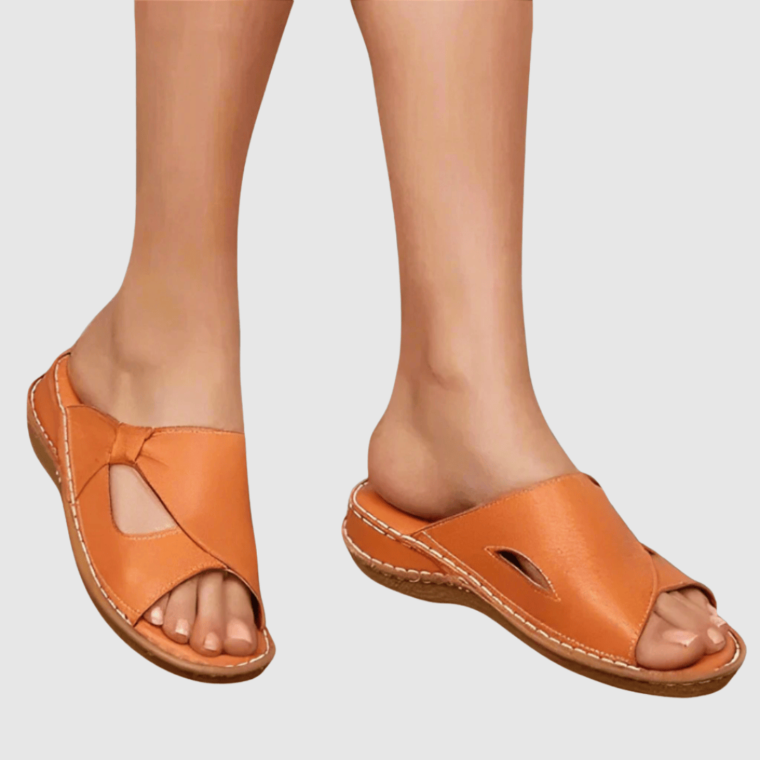 Gaelle - Comfortable leather sandals