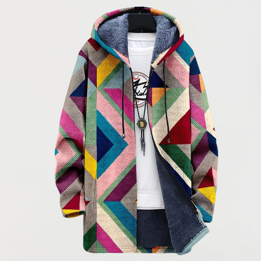 Marlow | Hanorac cu model geometric