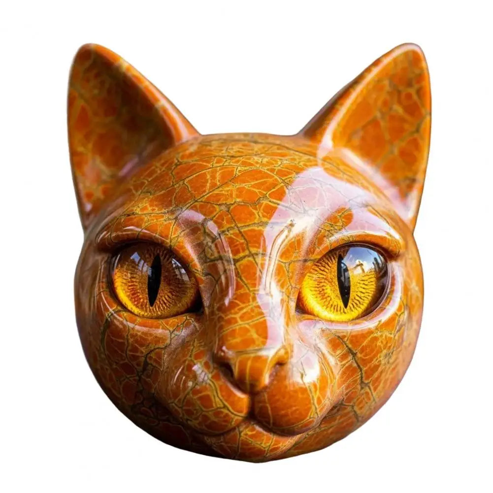Elegant Black Cat Sculpture