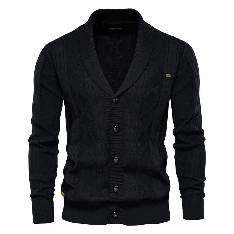 Hartmann™ | Herr Cardigan med Knappar