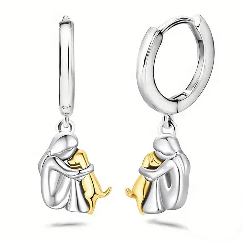 Dog Icon Earrings