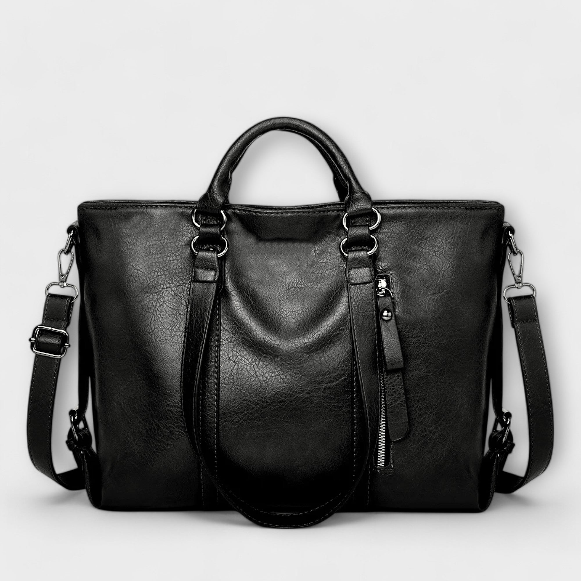 Large leather bag